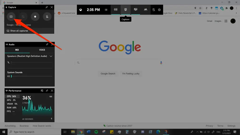 screenshots